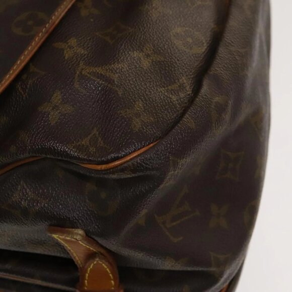 LOUIS VUITTON Monogram Saumur 35 Shoulder Bag M42254 LV Auth ar13595 - Picture 12 of 16